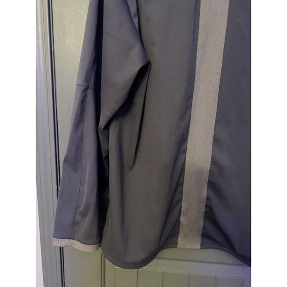 Adidas Baseball Louisville Cardinals Gray 1/4 Zip Pullover NCAA Jacket Men’s L - Picture 11 of 12